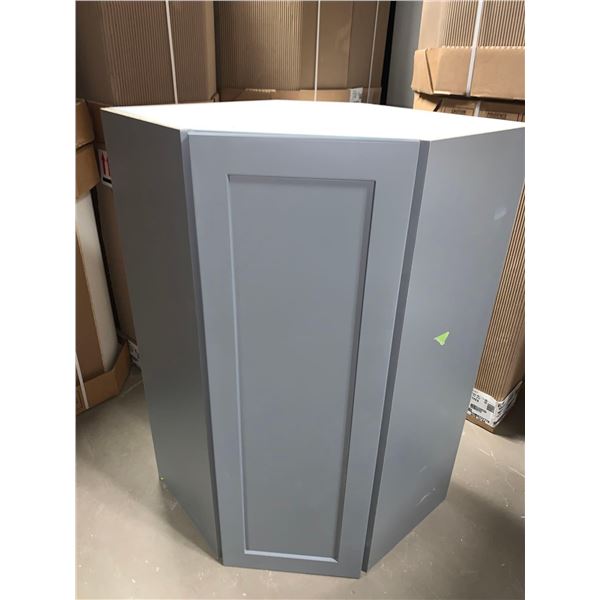 S.Cloudstock Wall Upper Corner Cabinet WA 21 x 36 inch NEW -includes interior shelves