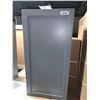 Image 1 : S.Cloudstock Wall Upper single door Cabinet 18 x 36 inch NEW -includes interior shelves