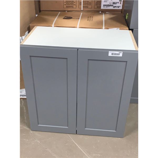 S.Cloudstock Wall Upper double door Cabinet 24 x 24 inch NEW -includes interior shelves