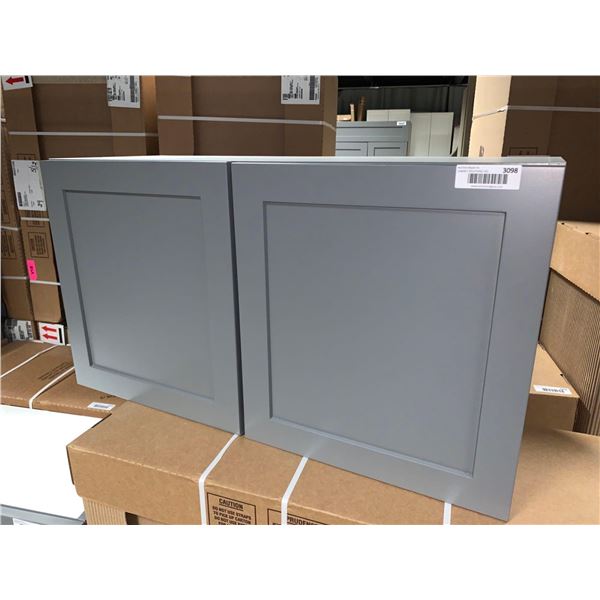 S.Cloudstock Wall Upper double door Cabinet 33 x 18 inch NEW -includes interior shelves