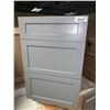 Image 2 : S.Cloudstock Base Vanity Base Triple Drawer Cabinet 18 inch NEW