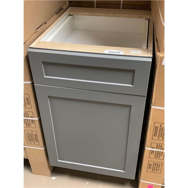 S.Cloudstock Base Vanity Base Single Door w/ Drawer Cabinet 18 inch NEW