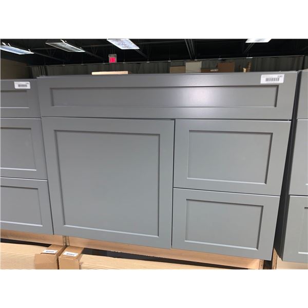 S.Cloudstock Base Vanity Double Right Drawers, 1 Door Cabinet 36 inch NEW