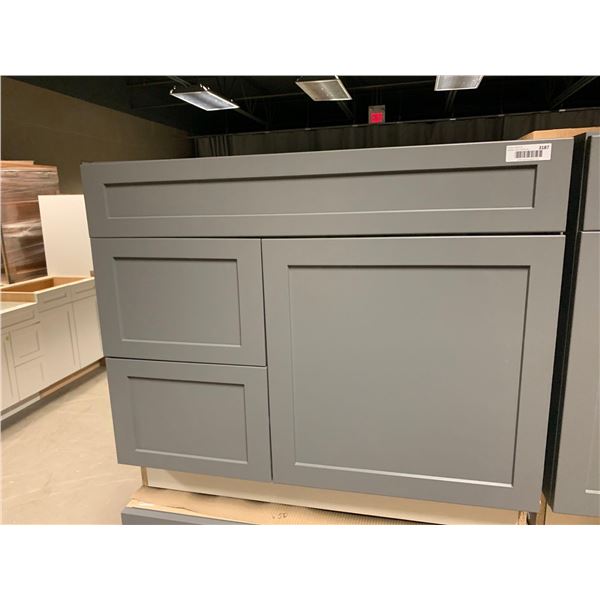 S.Cloudstock Base Vanity Double Left Drawers, 1 Door Cabinet 36 inch NEW