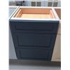 Image 1 : Maple Dark Espresso Vanity triple drawer cabinet 21 inch NEW