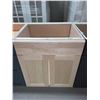 Image 1 : Natural Maple Double Door vanity Sink Cabinet 24 inch NEW