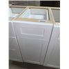 Image 1 : White Vanity single Door w/Drawer Base cabinet 12 inch NEW