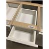 Image 2 : White Vanity single Door w/Drawer Base cabinet 12 inch NEW