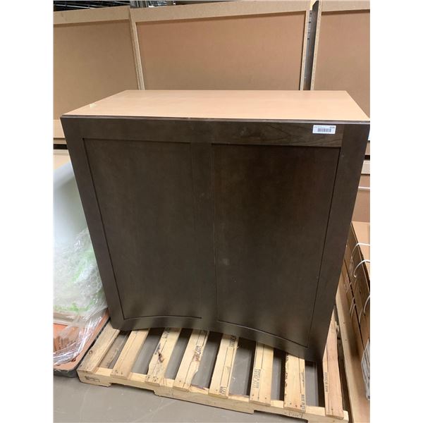 Maple Espresso Range Hood Cabinet - 42x44