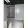 Image 2 : Cosmo Gray Microwave Wall Cabinet 24 x 36 inch NEW