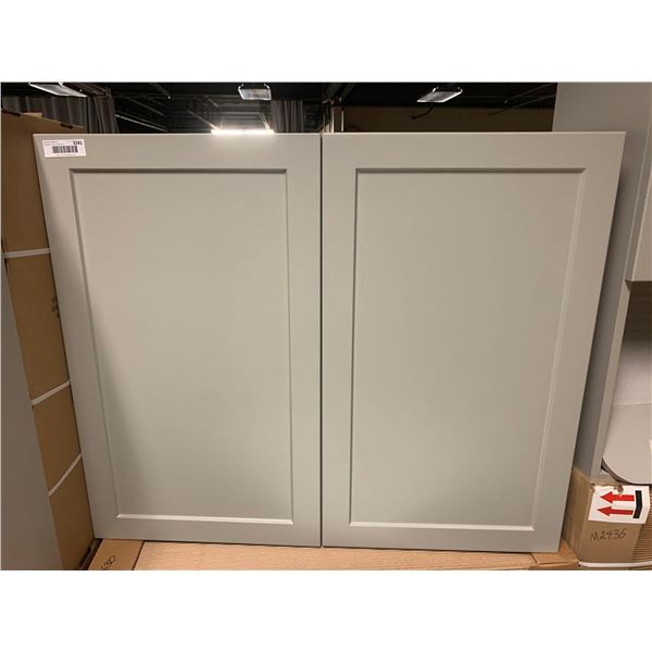 Cosmo Gray Wall Cabinet 36 x 30 inch NEW