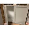 Image 2 : Cosmo Gray Wall Cabinet 36 x 30 inch NEW