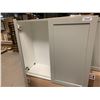 Image 2 : Cosmo Gray Wall Cabinet 33 x 30 inch NEW