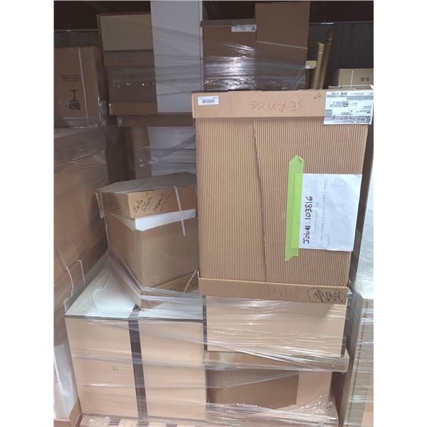 PALLET LOT - Assorted NEW Cabinets & Components as pictured