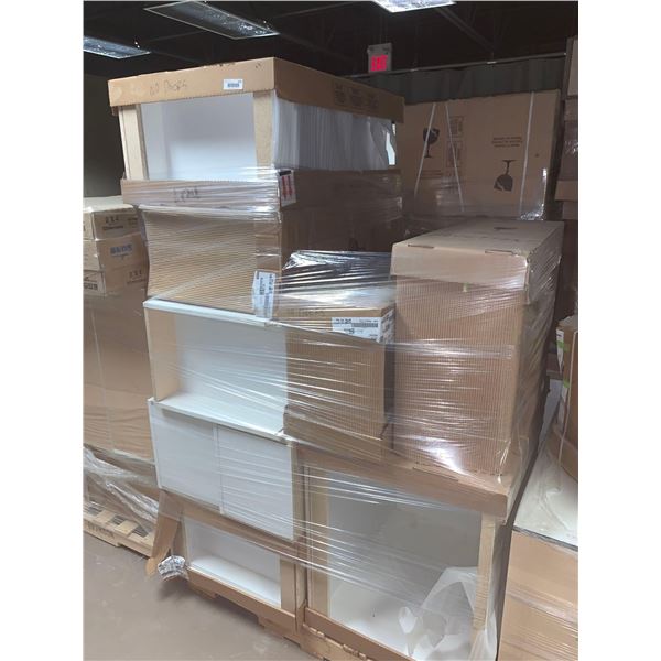 PALLET LOT - Assorted NEW Cabinets & Components as pictured
