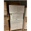 Image 3 : LOT OF 3 PALLETS - White Cabinets partial Set includes Bases, Vanities and uppers - Approx 12 Pieces