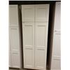 Image 1 : White Salem 30 x 78 Inch 6 Door Wardrobe/Pantry Cabinet with drawers NEW