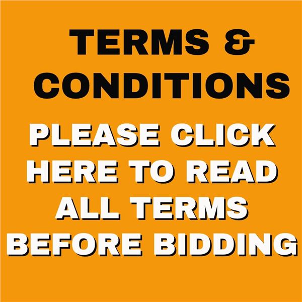 SPECIAL TERMS & CONDITIONS - PLEASE READ