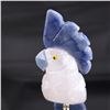 Image 5 : Natural Stone Handcarved Quartz Bird