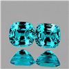 Image 1 : Natural Cambodian Intense Blue Zircon Pair 6.00 MM - FL