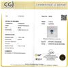 Image 3 : Natural Untreated Sky Blue Cushion Sapphire 3.18 Cts- Certified