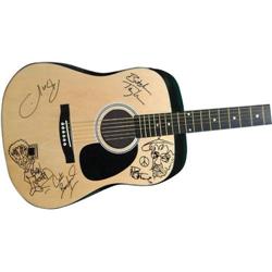 Dave Matthews Band Autographed Acoustic Guitar