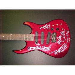 Poison Autographed Guitar