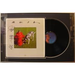 Rush Autographed Vinyl "Signals"