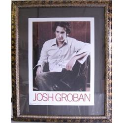 Josh Groban Autographed Poster