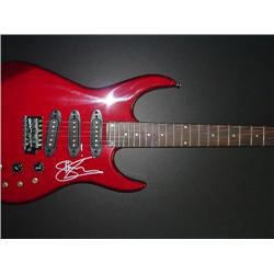Sting Autographed Guitar