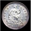 Image 2 : ***Auction Highlight*** 1855-o Seated Liberty Half Dime Arrows 1/2 10c Graded ms65 BY SEGS (fc)