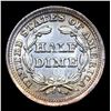 Image 3 : ***Auction Highlight*** 1855-o Seated Liberty Half Dime Arrows 1/2 10c Graded ms65 BY SEGS (fc)