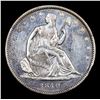 Image 2 : ***Auction Highlight*** 1840 Small Letters Seated Half Dollar 50c Graded Select Unc PL BY USCG (fc)