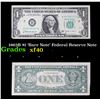 Image 1 : 1963B $1 'Barr Note' Federal Reserve Note Grades xf