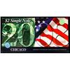 Image 2 : 2003A $2 Federal Reserve note in Chicago, Depaertment of the Treasury-Bureau of Engraving and Printi