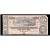 Image 2 : 1864 $10 Confederate States Note, T68 Grades vf++