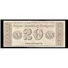 Image 3 : Ca. 1840s $20 New Orleans Canal & Banknote Co. Obsolete Currency Note, Uncirculated Grades Select CU
