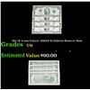 Image 1 : Set of 4 non-Concec 2003A $2 federal Reserve Note Grades CU