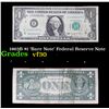 Image 1 : 1963B $1 'Barr Note' Federal Reserve Note Grades vf++