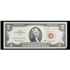 Image 2 : 1963 $2 Red seal United States Note Grades Gem CU
