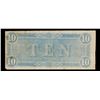 Image 3 : 1864 $10 Confederate Note, T68 Grades vf+