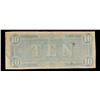 Image 3 : 1864 $10 Confederate Note, T68 Grades Select AU