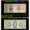 Image 1 : ***Auction Highlight*** Ultra Rare 1891 $1 Trteasury Note "Stanton Note" FR-352 Bruce-Roberts Grades