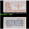Image 1 : 1949 Netherlands 1 Gulden Note P# 72 Grades vf+