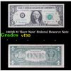 Image 1 : 1963B $1 'Barr Note' Federal Reserve Note Grades vf++