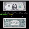 Image 1 : 1963B $1 'Barr Note' Federal Reserve Note Grades xf