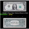 Image 1 : 1963B $1 'Barr Note' Federal Reserve Note Grades xf+