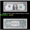 Image 1 : 1963B $1 'Barr Note' Federal Reserve Note Grades Select AU
