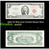 Image 1 : 1963 $2 Red seal United States Note Grades Select AU