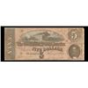 Image 2 : 1864 $5 Confederate Note, T69 Grades vf+
